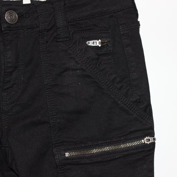 Joie Black  Zipper Front Skinny Denim Jeans Women's Size 25 - Picture 5 of 15